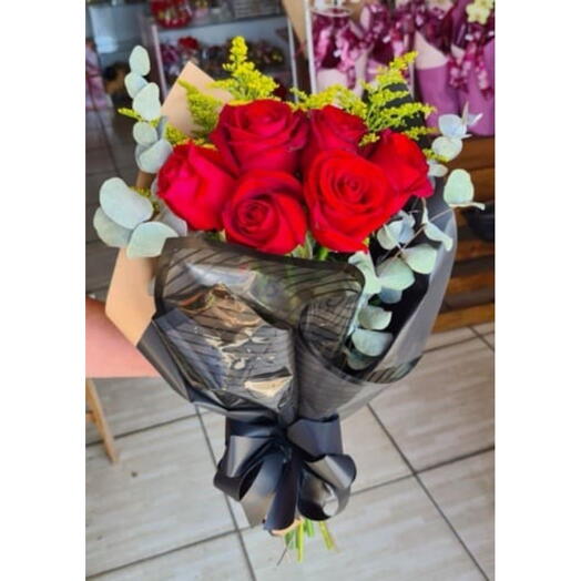 Buquê 6 Rosas Lux