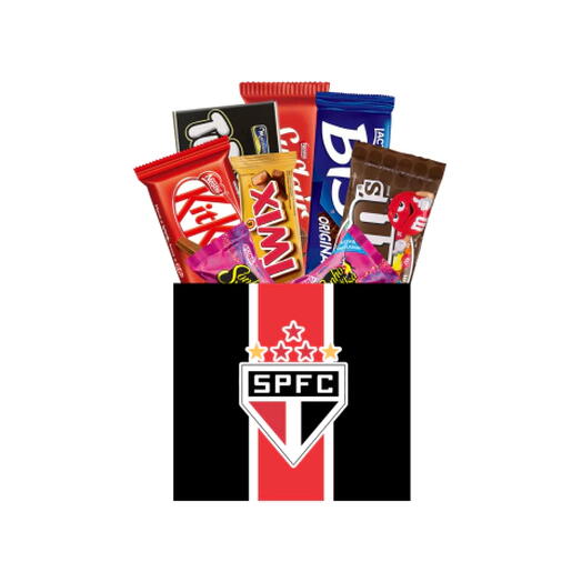 Cesta de Chocolate - Doce Tricolor