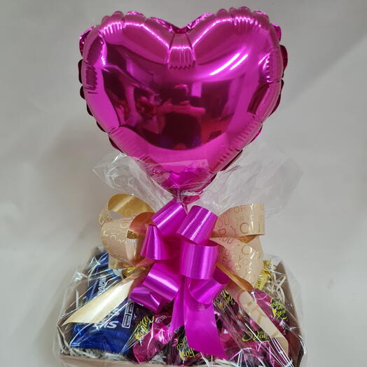 Chocolate em cesta