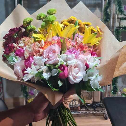 Bouquet flores do campo pequeno