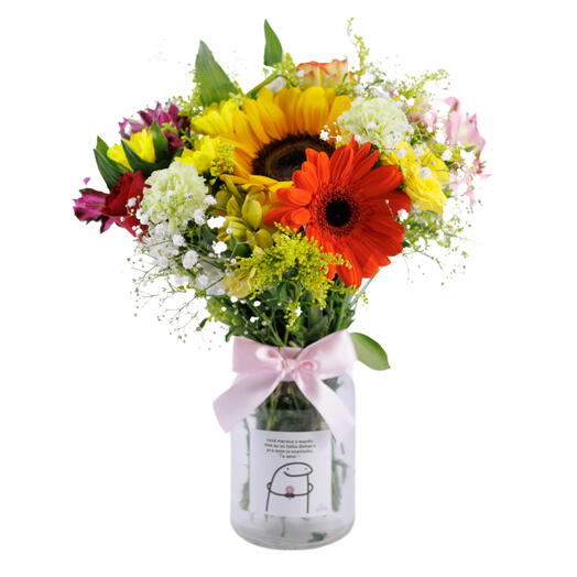 Você merece o mundo, mas eu so tinha dinheiro para esse presentinho. Te amo