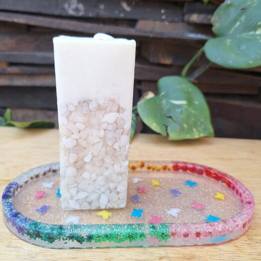 Patchouli Vela de Pedra Branca