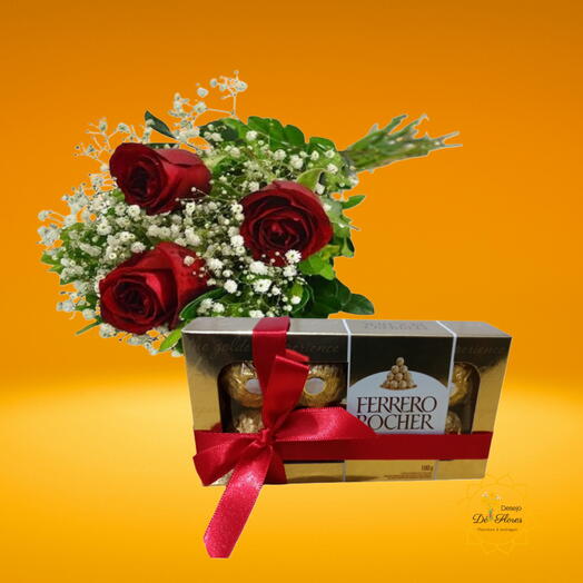 Buquê Escrito nas Estrelas com Ferrero - 🔖OFERTA