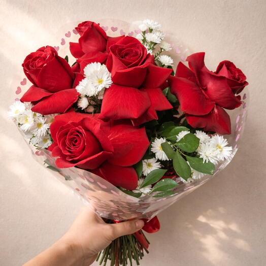 Buque rosas colombianas