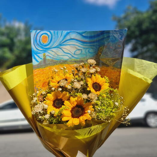 Buquê Estrela Dourada