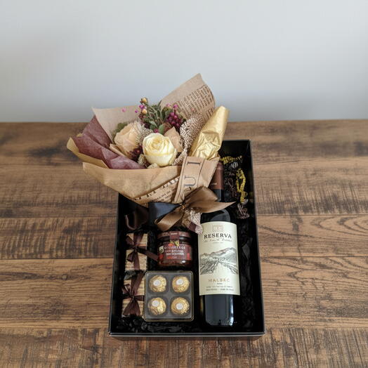 Cesta de Presente Mimo Gourmet