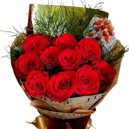 Oferta: Buquê 10 Rosas Importadas