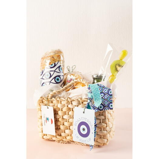 Cesta Individual de Cafe da Manhã com Ciabatta