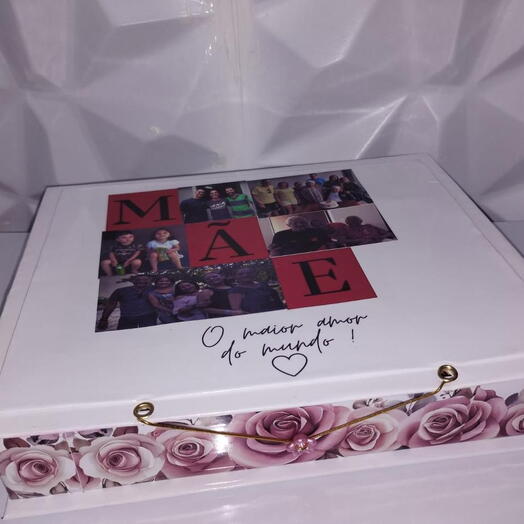 Caixa Catornada Personalizada Para Presente