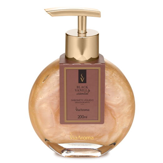 SABONETE LIQ. DESOD. 200ML CLASSICA BLACK VANILLA ORIENTAL