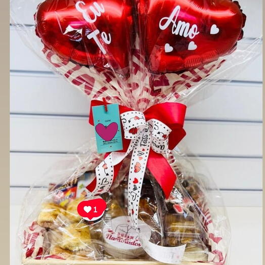 Cesta de Cafe Personalizada